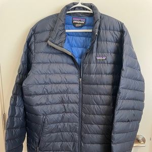 Mens Patagonia down jacket size large